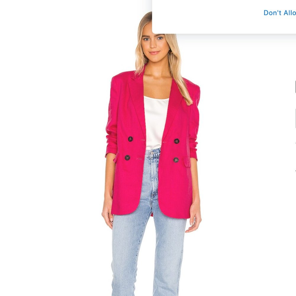 Sanctuary  Linen Blazer - Small - Super Trendy